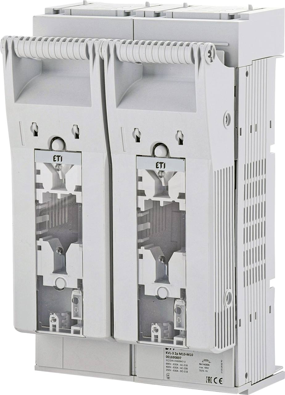 ETI houder NH3 630A/1000Vdc tweepolig