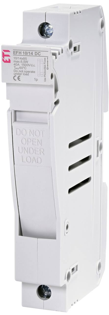 ETI houder CH 10x85 , CH 10/14x85 40A/1500Vdc