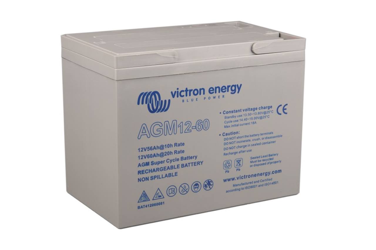 Victron accu AGM Super cycle 12V/60Ah (M6)
