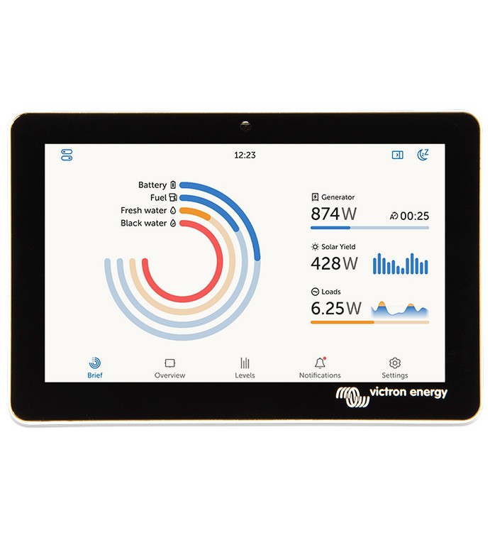 Victron Cerbo GX Touch 50 flush