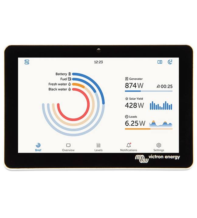 Victron Cerbo GX Touch 50 flush