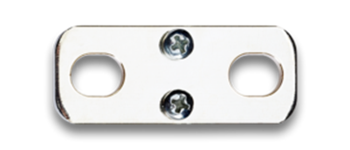 verbindingsplaat (41 mm pitch) (set van 2 stuks)