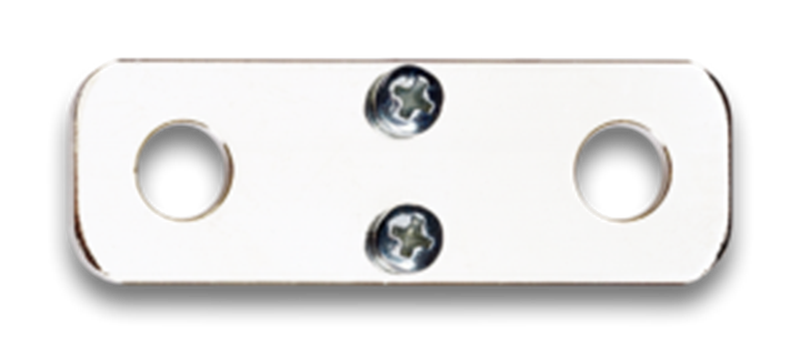 verbindingsplaat (50mm afstand) set 2 st.