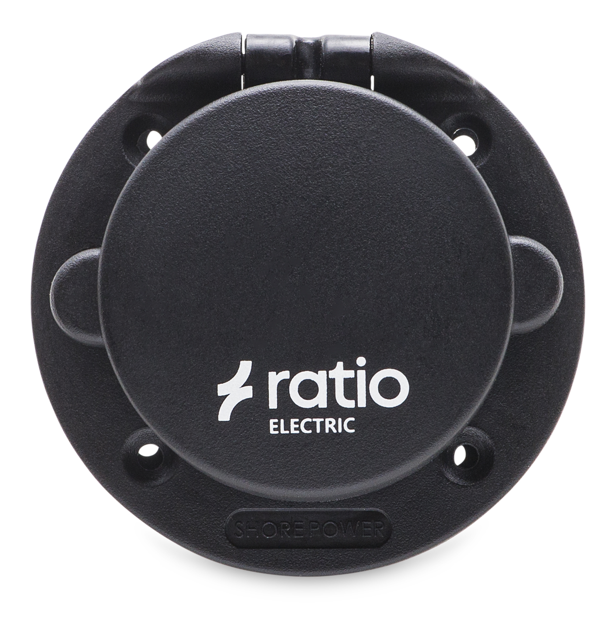 Ratio walstroom invoer 16A zwart